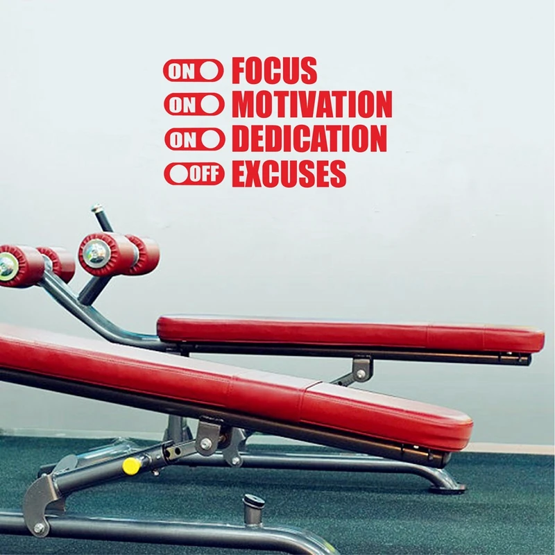 Focus On Motivation Vinyl Art Decals Home Decor