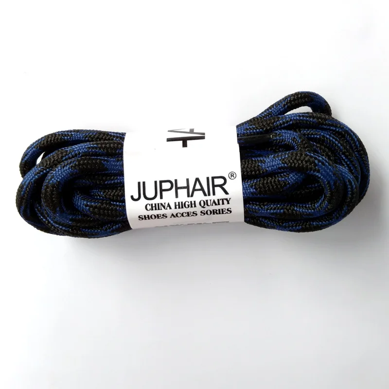 JUP1-50 Pairs Cyan Coffee Round Laces Gray Purple Non-slip Outdoor Sport Hiking Sneaker Shoelace Skate Boot Bootlace String Rope