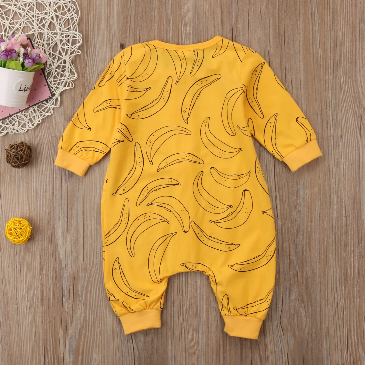2Pcs Newborn Baby Boys Girls Alpaca Romper Jumpsuit Hat Outfits Clothes Playsuit