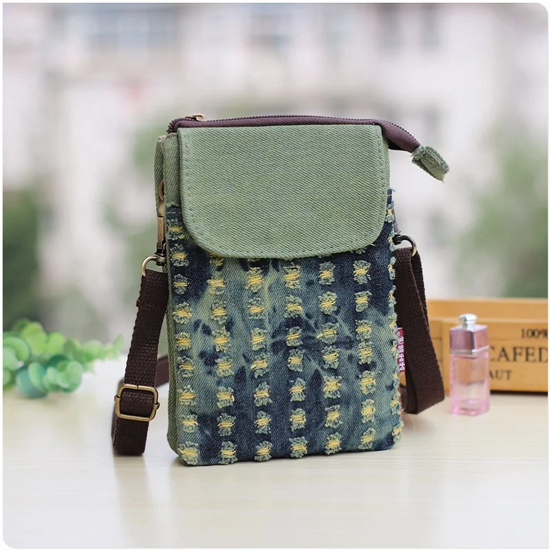 

(Canvas+denim) Women organizer wallets coin purses children money bags small phone pouches carteiras feminina for girls boys