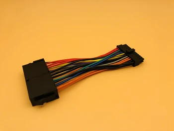 

ATX PSU Standard 14cm 24Pin Female to Mini 24P Male Internal Power Adapter Converter Cable Wire for DELL 780 980 760 960 PC NEW