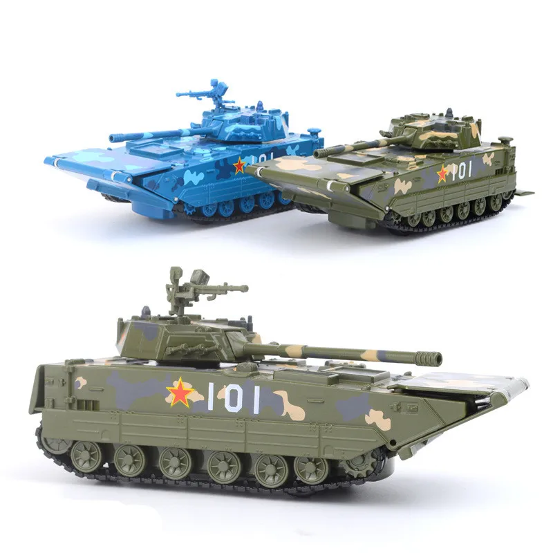 Прохладный 1:32 амфибия Военный танк бронированный автомобиль сплава модель литой