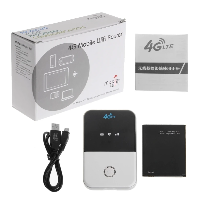 

Wireless Wifi Router 3G 4G Lte Hotspot Car Wifi Router Sim Card Slot MF825
