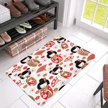 Милые японские куклы-Kokeshi, которые приносят удачу в помещении входная дверь коврик резиновая подложка