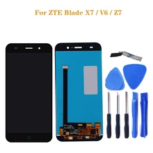 for ZTE Blade X7 display V6 T660 T663 LCD Monitor Touch Screen Digitizer Screen Accessories for ZTE Blade X7 V6 Z7 LCD+tools for ZTE Blade X7 display V6 T660 T663 LCD Monitor Touch Screen Digitizer Screen Accessories for ZTE Blade X7 V6 Z7 LCD+tools