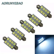 Светодиодный светильник AORUNYEBAO 6X белого и синего цвета для салона