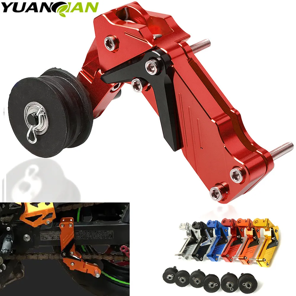 

Motorcycle chain auto tensioner CNC Aluminum moto chain tensioner For yamaha kawasaki honda suzuki bmw harley ducati etc