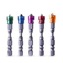 5 шт./лот 65 мм крестовина отвертка набор шестигранный хвостовик с одной головкой электроинструменты Mayitr PH2 Магнитная отвертка