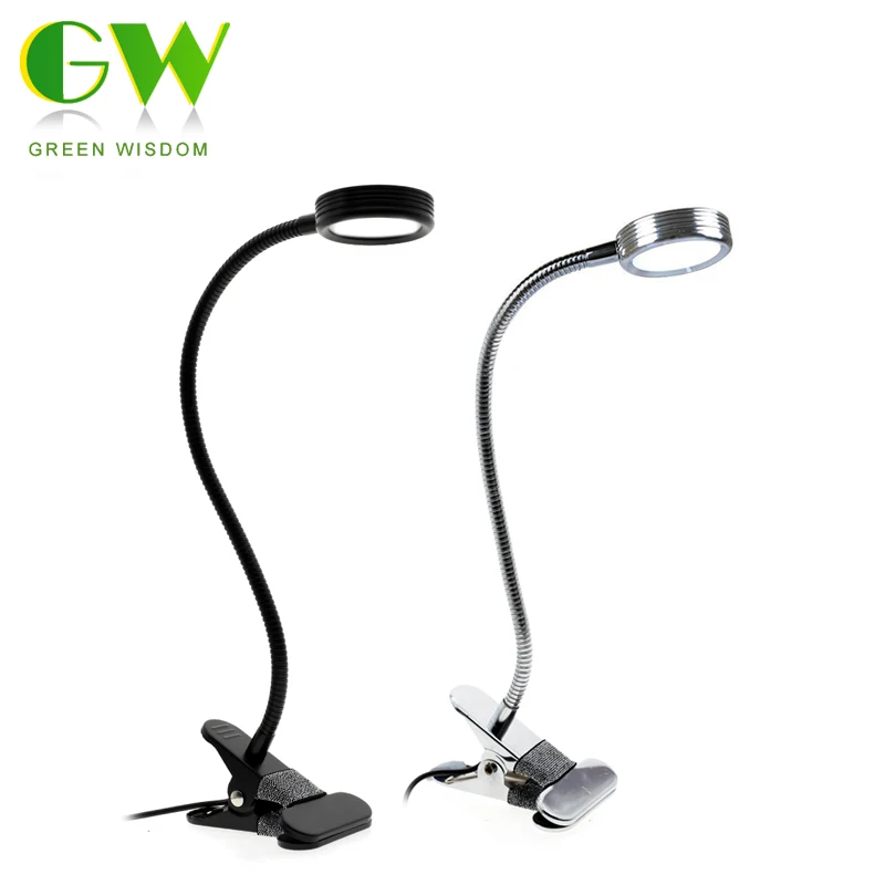 

USB LED Desk Lamp With Clip On/Off Switch Dimmable Double Color Table Lamp Student Reading Beside Bedroom Night Light