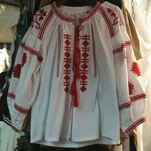 Богемия Национальный тренд Для женщин Фонари рукавом Свободные Повседневное Mori Girl Вышивка топ, Футболка Туника Новинка Для женщин рубашка Костюмы