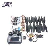 JMT 6 осевая Складная стойка RC Quadcopter Kit APM2.8 плата управления полетом+ gps+ 750KV мотор+ 15x5,5 пропеллер+ 30A ESC+ AT10 TX
