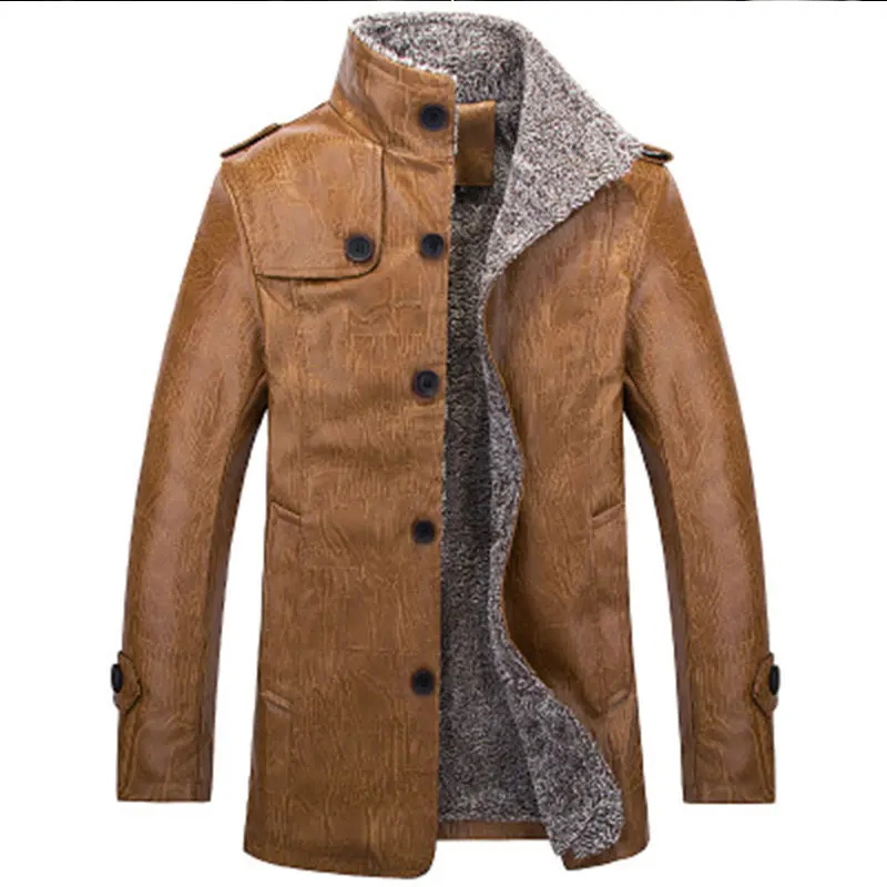 

Brand Motorcycle Leather Jacket Men Men'S Leather 2019 Jackets Jaqueta De Couro Masculina Mens Leather Coats Dropshipping