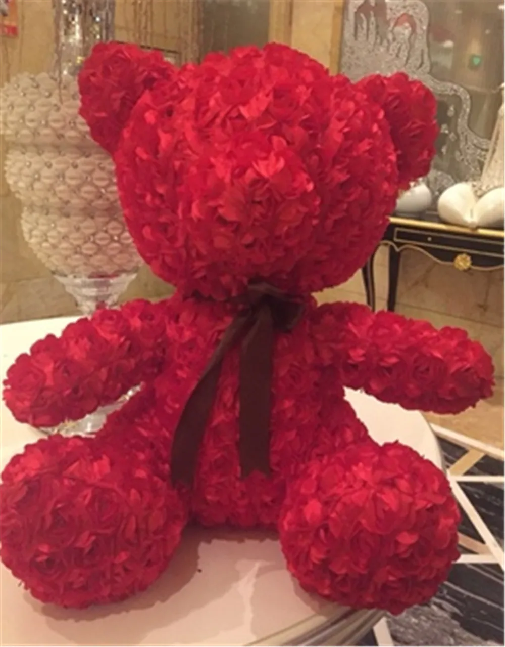 Fancytrader Red Rose Teddy Bear Toy Nice Quality Big Bear Teddy Doll 70cm 28inch for Kids Adults Gifts2