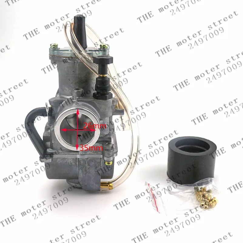 Новый 26 мм Carb PWK26 Карбюратор с силовой струей для oko keihin Fit 2 или 4 тактный мотоцикл