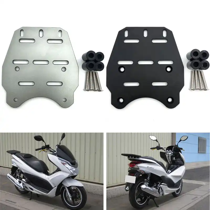Bigking Rear Luggage Rack,CNC Aluminum Alloy Motorcycle Rear Luggage Rack Holder Shelf for PCX 125 150 2014-2019