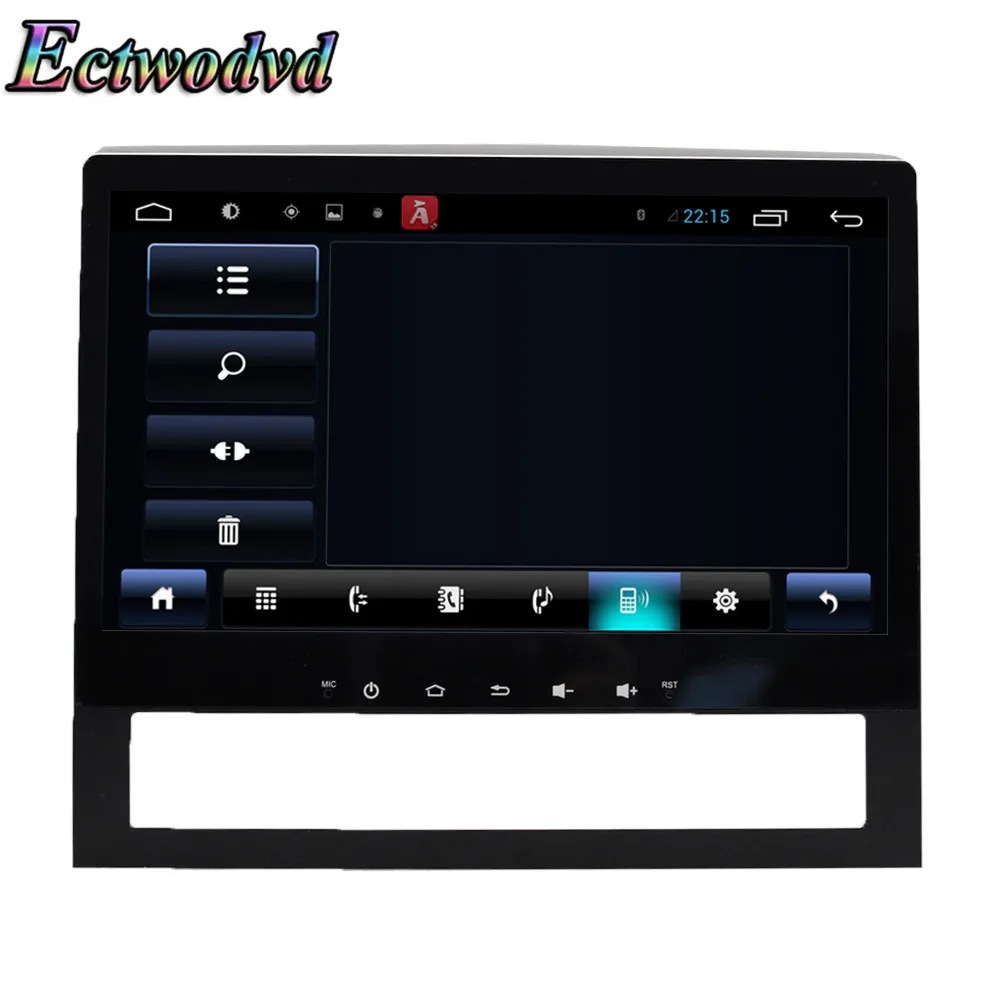 Best Ectwodvd 9inch Octa Core Android 8.1 Car DVD GPS Navigation Radio Stereo for Toyota Land Cruiser 200 2016- Car DVD Player 2