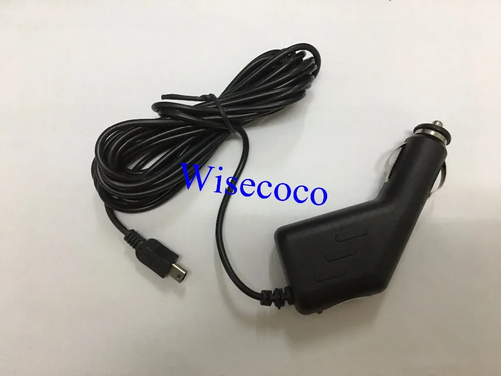 20 шт./лот высокое качество 5 В 2A DC Мощность 5 Булавки Mini-USB GPS заряд garmin gps автомобильное зарядное устройство булавки g