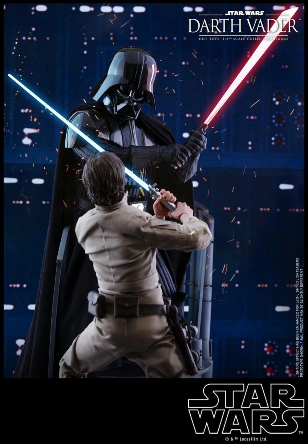 

1/6 Star Wars Episode V The Empire Strikes Back Darth Vader Figure whole set Collectible Action Figure Doll