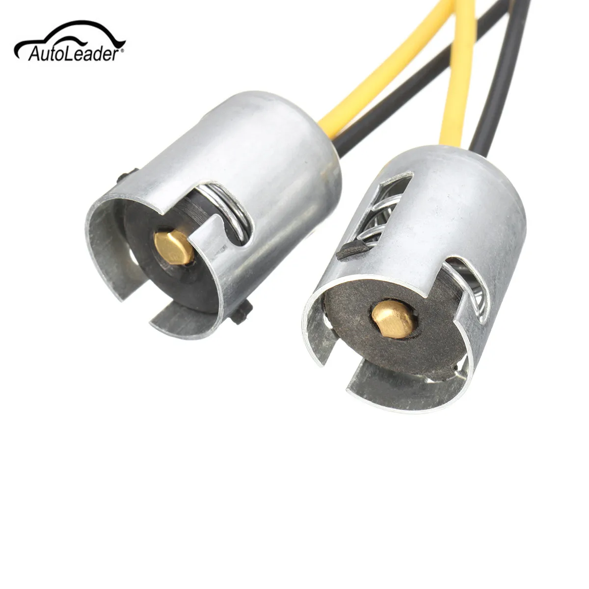 2Pcs BA15S 1156 Bulb Holder Single Contact Indicator Brake Stop Reverse Light Wiring Harness Extension Connector Adapter-in Base from Automobiles ...