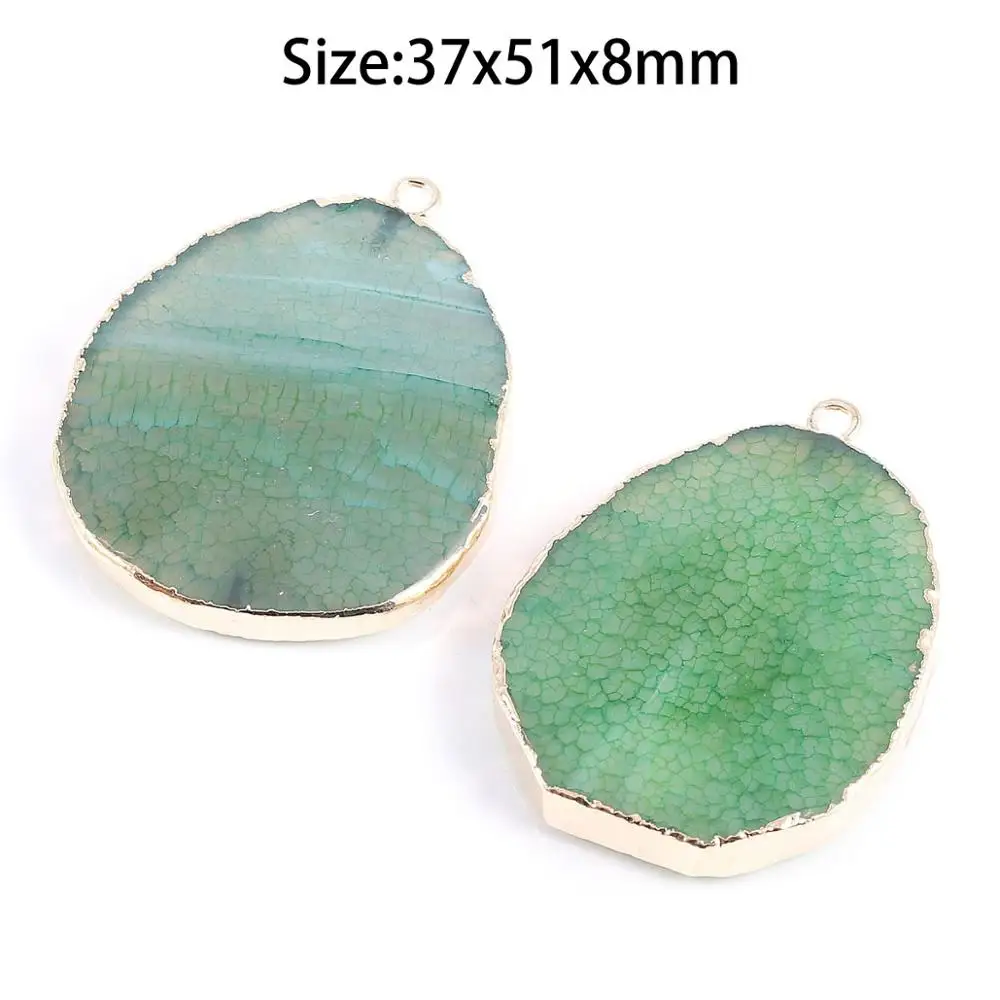 Естественный неправильной формы камень кулон DIY для ожерелья или ювелирных изделий