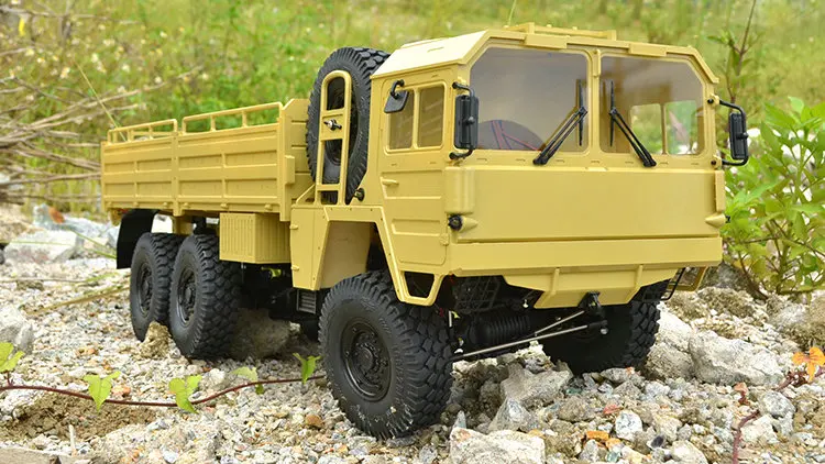 2,4 GHZ rc военные грузовики водонепроницаемый 1/10, rc альпинистская машина для мальчиков, 6WD грузовик с дистанционным управлением Размер: 73x22x25 см