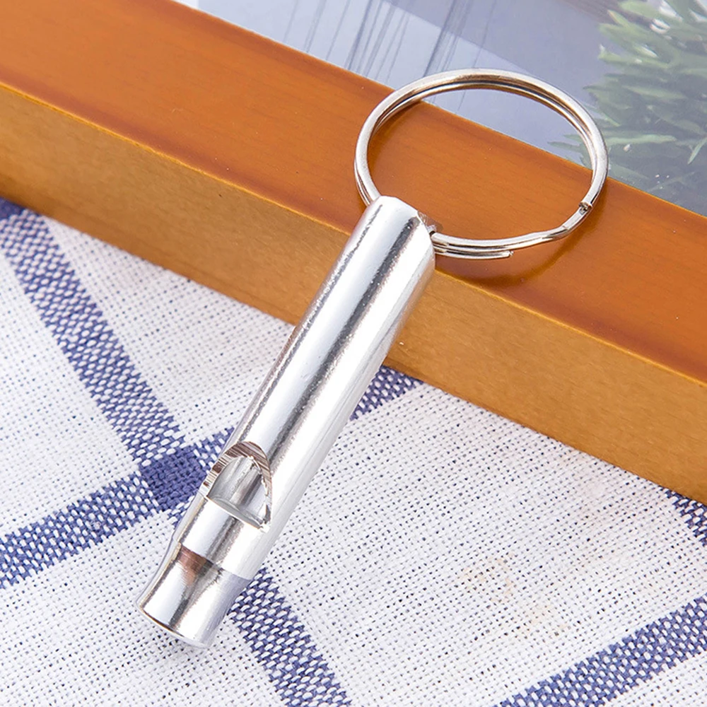 Equipment Kit Survival Emergency Tool Keychain Whistles Brass Metal Whistle