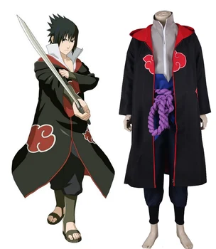 

Can be tailored Anime NARUTO Cosplay Man Woman Halloween Cos Uchiha Sasuke Taka/Hebi Hawk/Snake Cosplay Costume