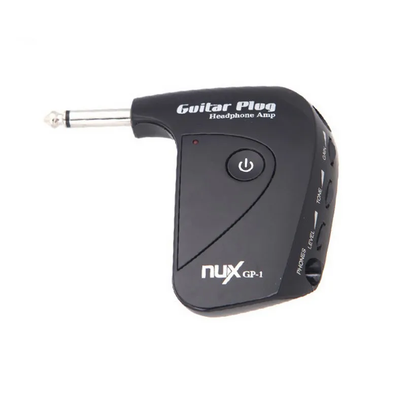 

NUX GP-1 Electric Guitar Plug Headphone Amp Mini Guitar Amplifier Built-in Distortion Effect Compact Portable Guitar Accessories