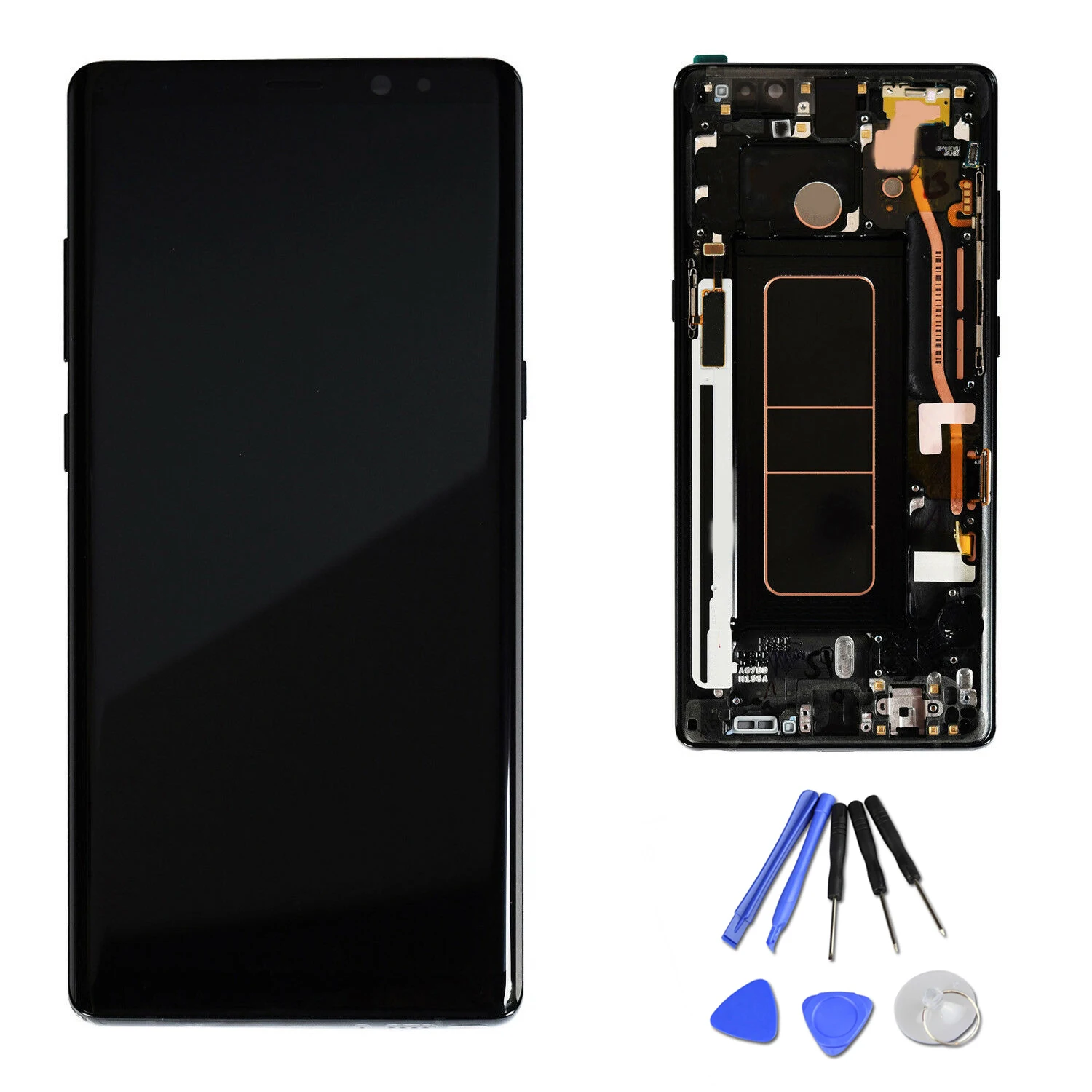 

Original AMOLED LCD for SAMSUNG Galaxy Note 8 Display Touch Screen Digitizer with Frame Replacement LCD N950F Display