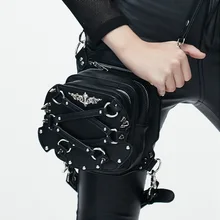 Женская водонепроницаемая полиуретановая Сумка для езды на ноге, поясные сумки, военная мотоциклетная сумка на бедро, сумка через плечо