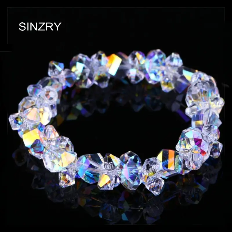 Браслеты с кристаллами SINZRY из импортного стекла для самостоятельного