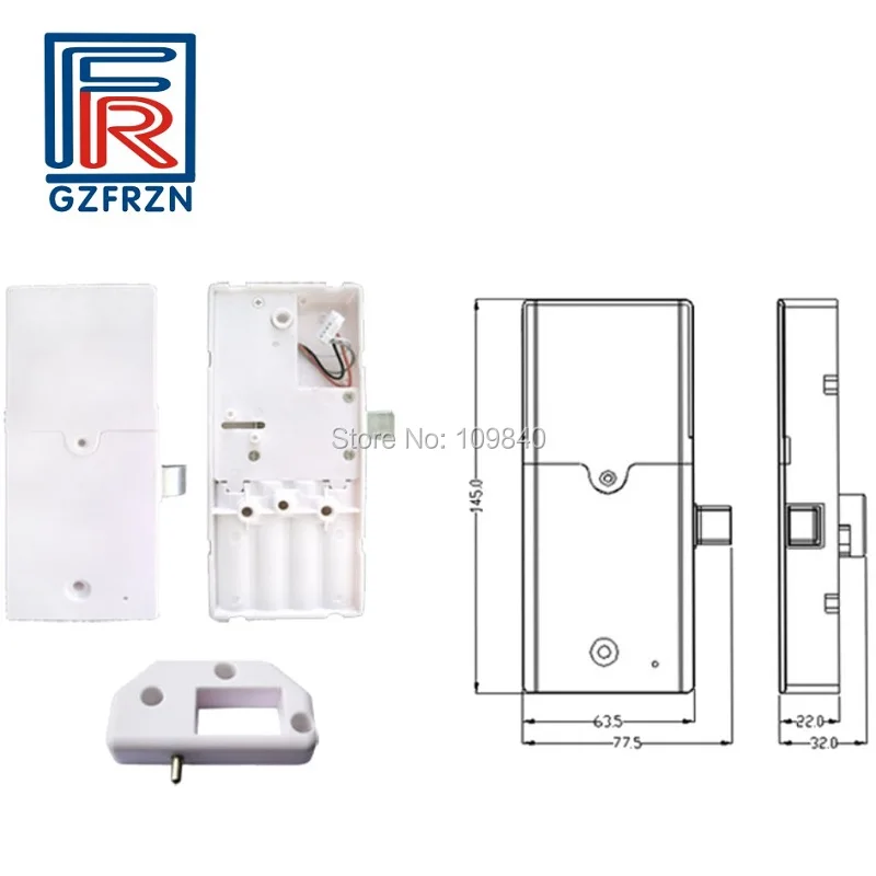 2018 Zinc Alloy Electronic Cabinet Drawer Lock with EM wristband master key card for Sauna/Swimming/Gym/Resort/Hotel/office