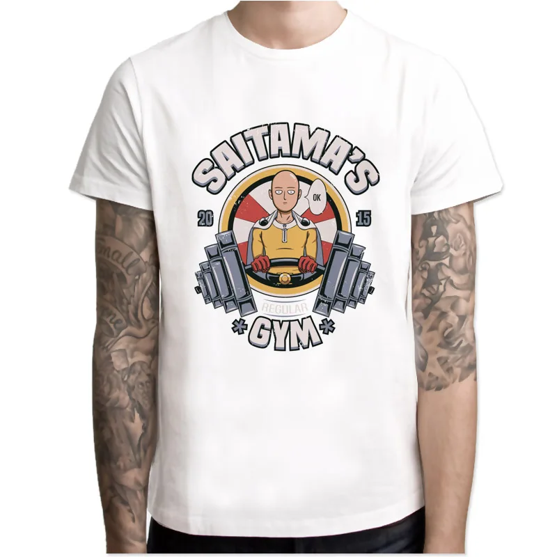 One Punch Man T Shirt Mens Fashion 2017 Men Short Sleeve T Shirt Men s 