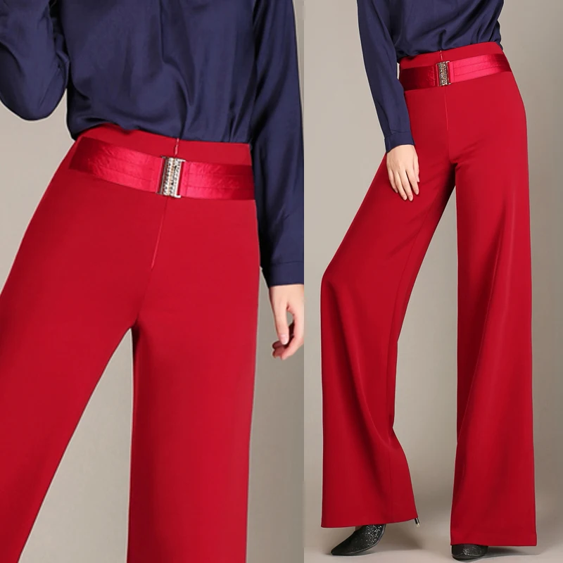 pantalones-de-pierna-ancha-de-cintura-alta-para-mujer-pantalon-informal-de-retales-para-oficina-verde-rojo-negro-primavera-y-verano-2018