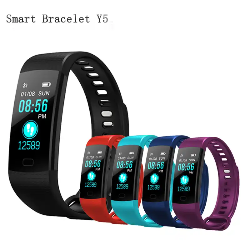 y5 smart watch activity heart rate tracker