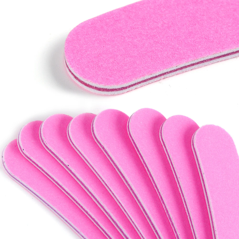 

5pcs/Lot Curved Moon Professional Nail Files Sanding Sponge Buffer Block Pedicure Manicure Remover Nail Art Polish Tools SA852