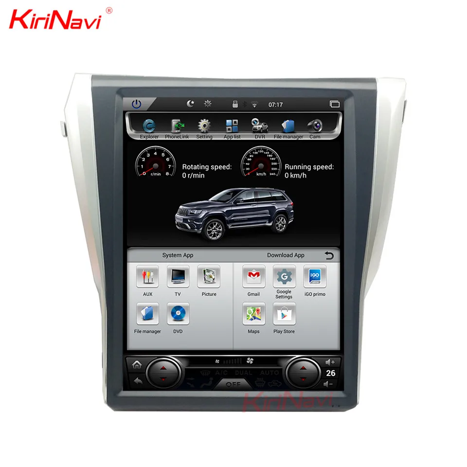 Flash Deal KiriNavi Vertical Screen Tesla Style 15.1" Android Car Dvd Player For Nissan X-trail Qashqai Car Radio Gps Navigation Bluetooth 3