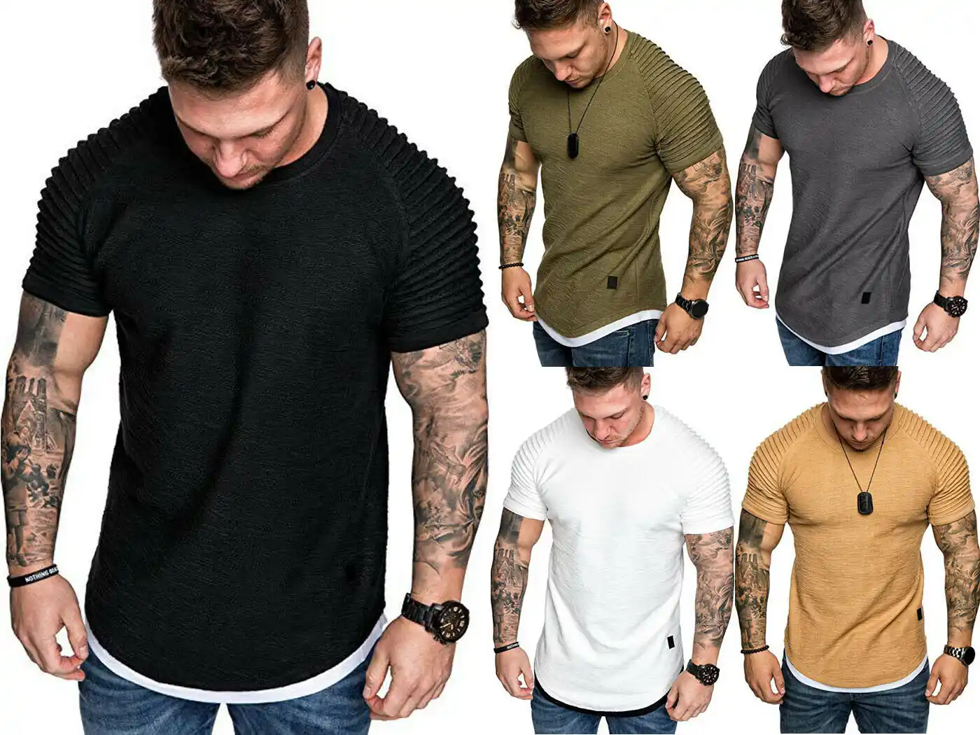 Camiseta muscle masculina Clearance