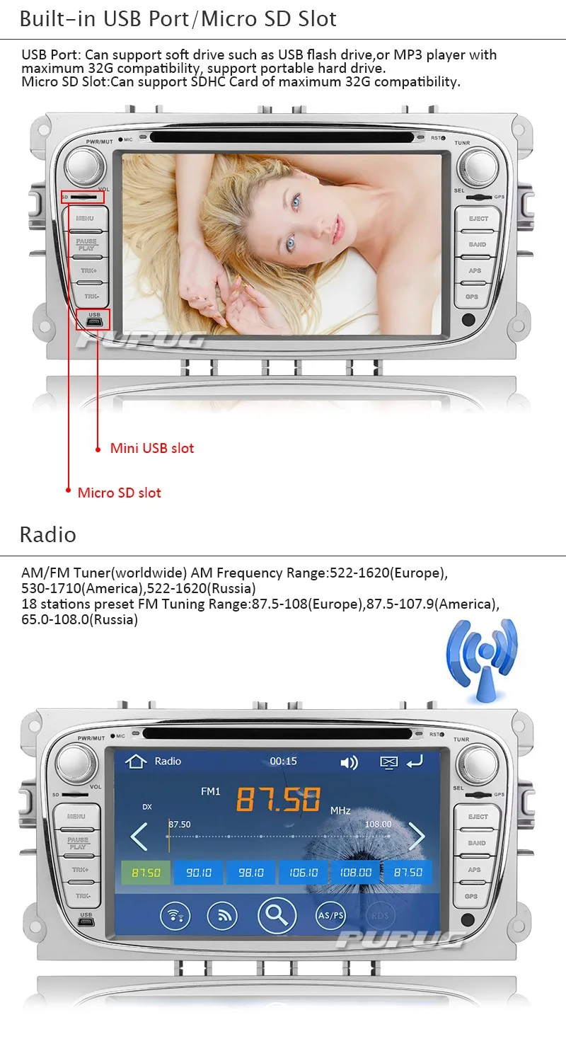 Clearance 2 Din 7 Inch In Dash Car DVD Player FOR Mondeo Focus 2012 2013 2014 Dual Core GPS Navigation Radio FM Steering wheel control 5 Clearance 2 Din 7 Inch In Dash Car DVD Player FOR Mondeo Focus 2012 2013 2014 Dual Core GPS Navigation Radio FM Steering wheel control 5