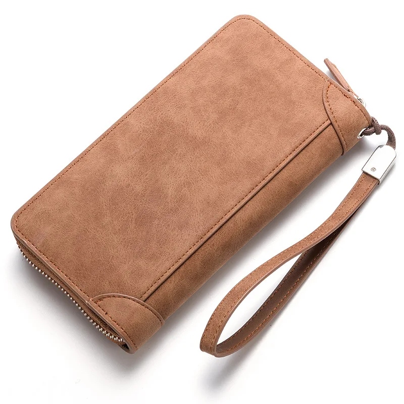 

Zipper Men Clutch Phone Bags for LG PU Male Leather Wallet Card holder Coin Purse Men's Long Zipper Wallet Leather Clutch Wallet