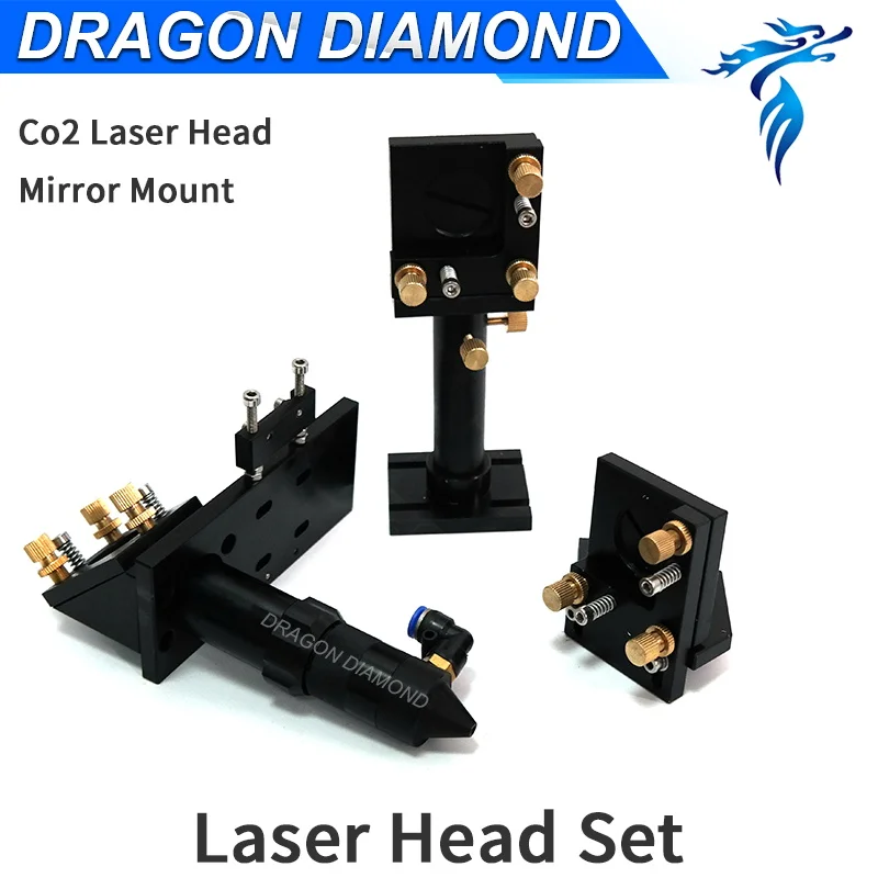 Laser Head Set Dia lens 20mm FL 50.8 63.5 101.6 Mirror 25mm reflecting Integrative Mount for CO2 Laser Engraving Cutting Machine Laser Head Set Dia lens 20mm FL 50.8 63.5 101.6 Mirror 25mm reflecting Integrative Mount for CO2 Laser Engraving Cutting Machine
