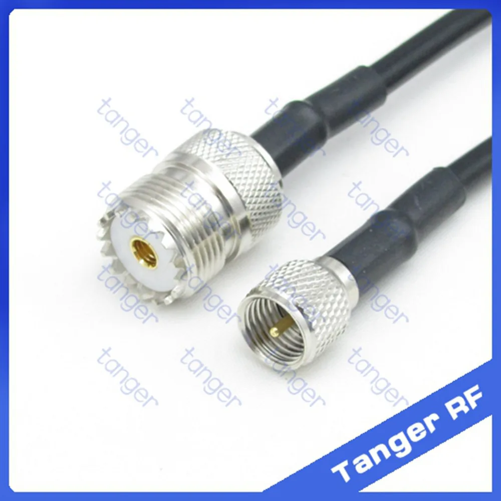 Горячая Распродажа Tanger Mini UHF штепсельная вилка PL259 SL16 до Женский разъем SO239 прямой