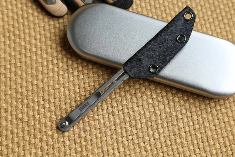 Tactical II fixed blade knife CPM S35vn hunting straight knife KYDEX Sheath camping survival outdoor knives EDC tool