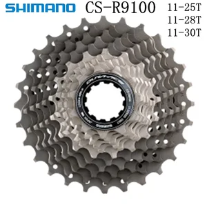 Image 1 - SHIMANO DURA ACE CS R9100 Road Bike Cassette Freewheel 11 speed 11 25T 11 28T 11 30T R9100 Cassette Sprocket