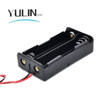 Пластиковый чехол для аккумулятора 2X18650, коробка для хранения с проводами для 18650 аккумуляторов 3,7 в