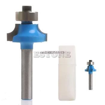 

1/4" Shank 3/8" Radius Round Over Router Bit Woodworking Chisel Cutter Tool