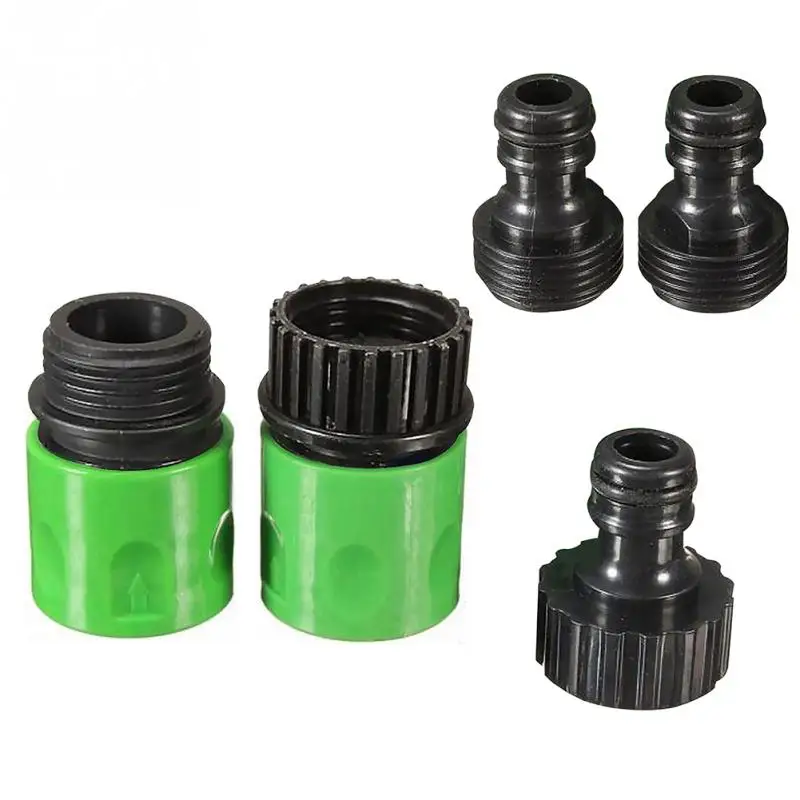 Home Garden 3/4 inch Hose ABS Plastic Quick Connect Tap Adapter