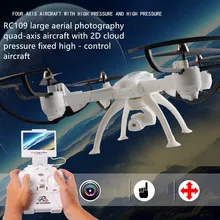 Profesional RC109 5.8G FPV rc drone dengan kamera 2.4G 4CH 6 Aixs remote control rc Quadcopter 360 derajat berputar rc mainan hadiah untuk