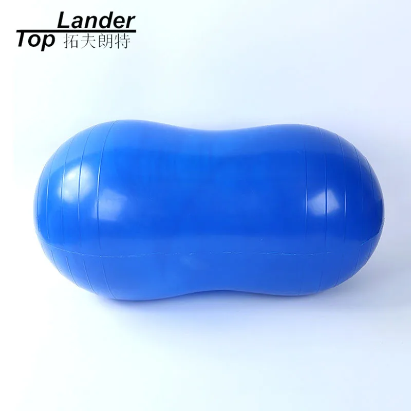 Peanut Yoga Ball Purple Inflatable Yoga Ball Trainer Stabilizer GYM