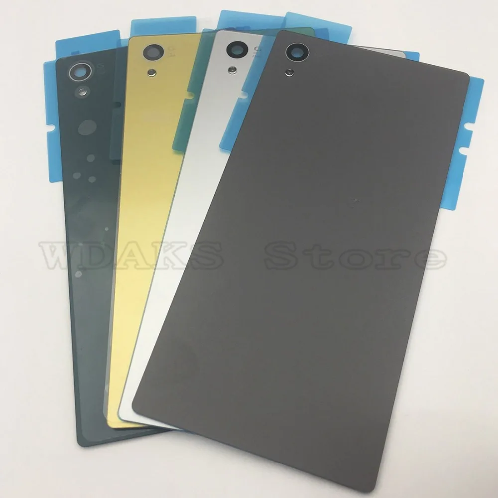 AAA + матовый чехол для sony Xperia Z5 E6603 E6633 E6653 E6683 заднее стекло Крышка батарейного